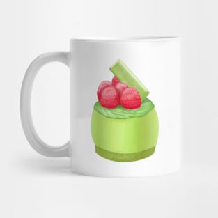 Green matcha mousse dessert Mug